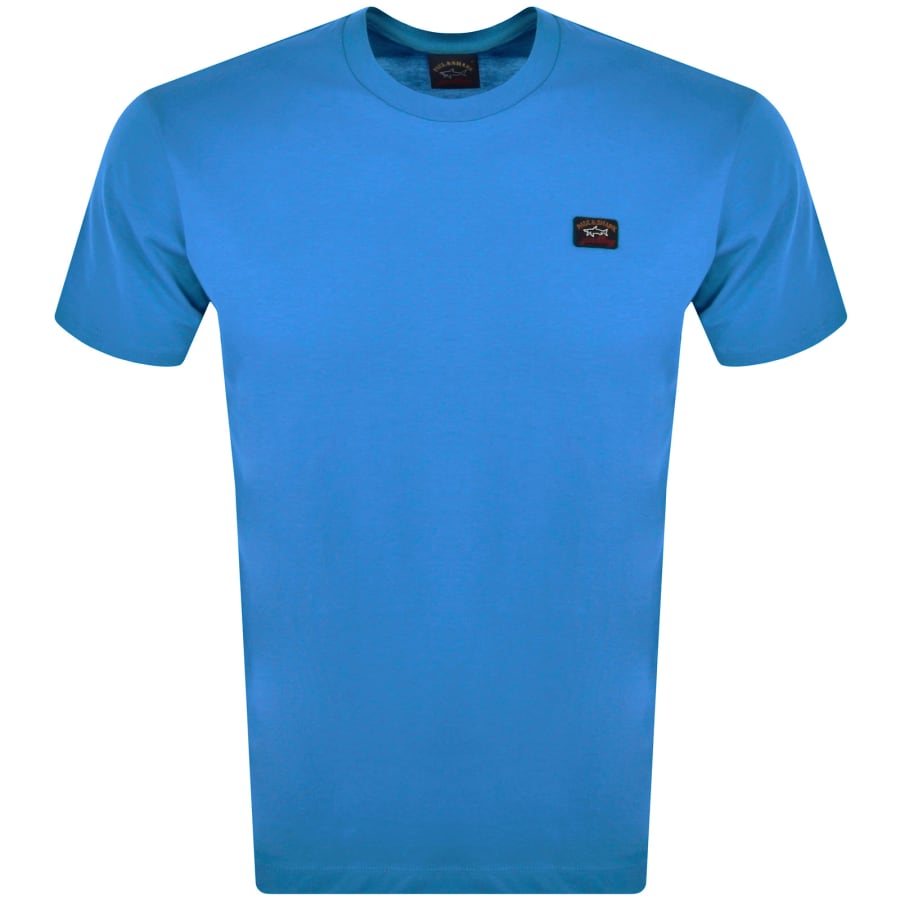 Paul And Shark Short Sleeve Logo T Shirt Blue | Mainline